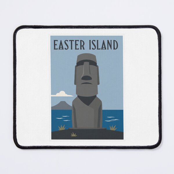 Item preview, Easter Island Moai Travel Poster designed and sold by Beyond Destinations.