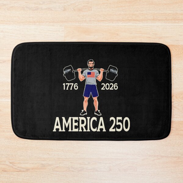Item preview, America 250 1776 2026 Abraham Lincoln Gym Weightlifting designed and sold by Colorfulman.