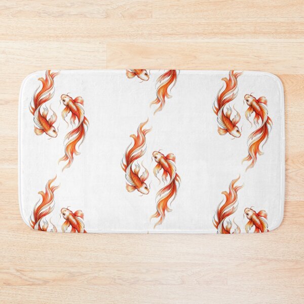 Item preview, Elegant Koi Fish Watercolor Illustration designed and sold by Khatumeye.