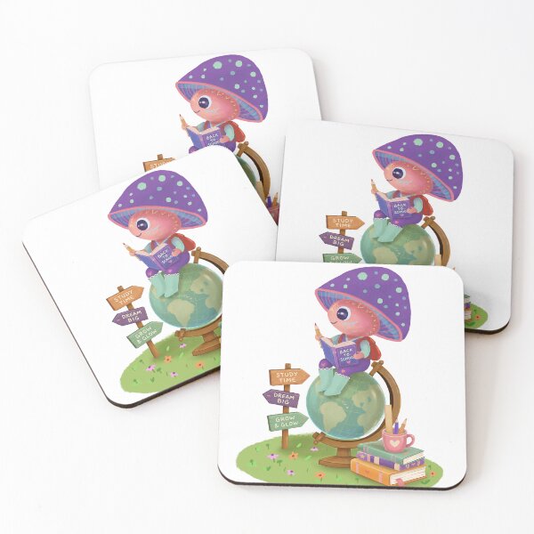 Item preview, Cute Mushroom Back to School Adventure designed and sold by FaliushART.