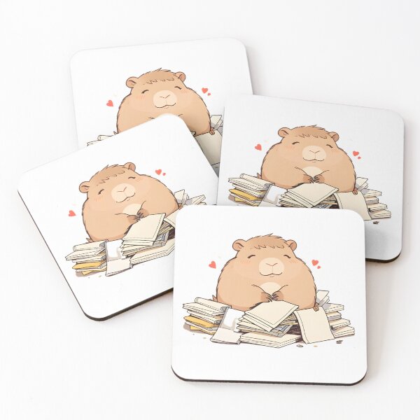 Item preview, Future Me Problem Capybara — Funny Kawaii Meme Sticker designed and sold by tommysworks.
