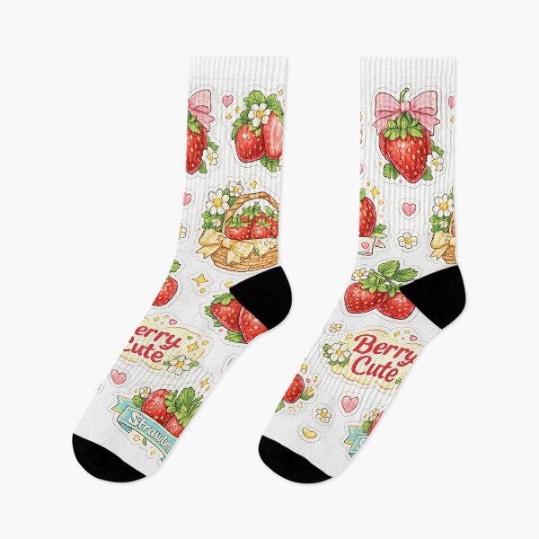 Item preview, Strawberry Sticker Sheet Collection Berry Cute Sweet – Cute Cottagecore Fruit Art | Strawberry Gift Set designed and sold by irfanshikh.