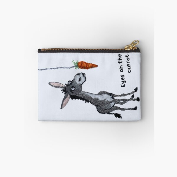 Item preview, Funny Donkey hand embroidery – Eyes on the Carrot designed and sold by Alsa-handembroidery.