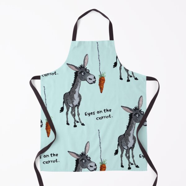 Item preview, Funny Donkey hand embroidery – Eyes on the Carrot designed and sold by Alsa-handembroidery.