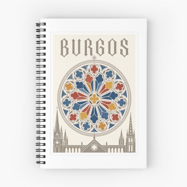 Item preview, Burgos Cathedral Rose Window Poster designed and sold by Beyond Destinations.