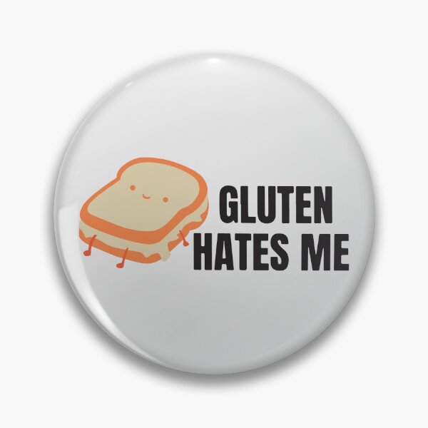 Item preview, Gluten Hates Me Cute Grilled Cheese Sandwich designed and sold by BrownHorse90s.