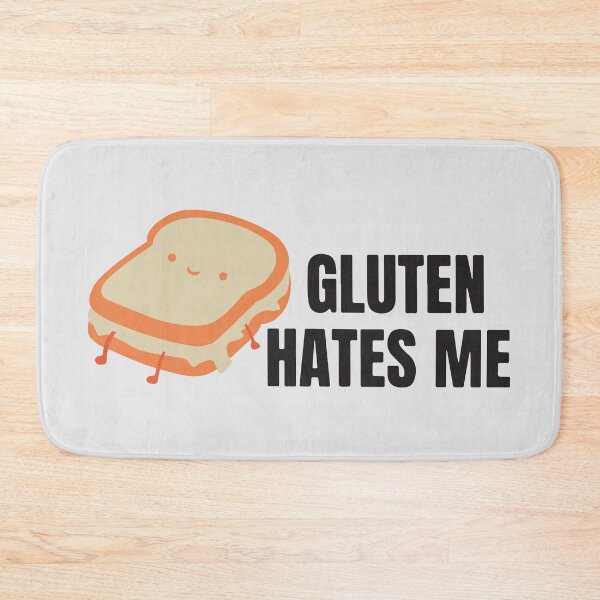 Item preview, Gluten Hates Me Cute Grilled Cheese Sandwich designed and sold by BrownHorse90s.