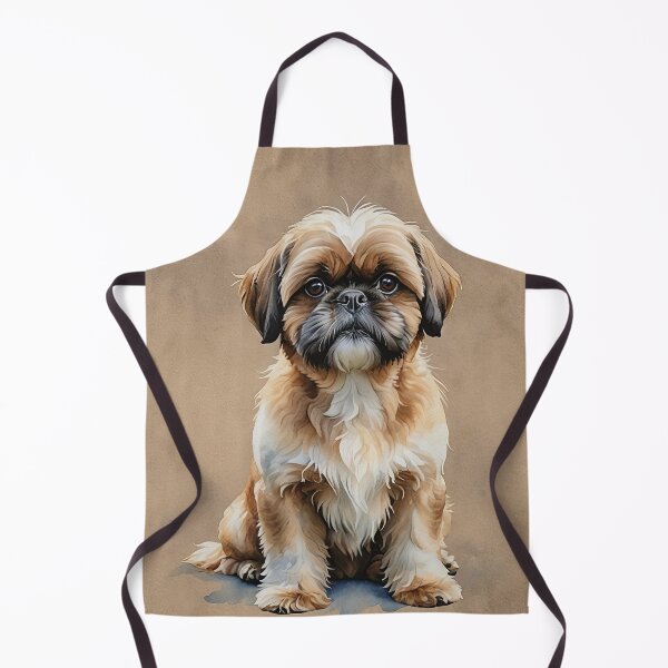 Item preview, Shih Tzu Watercolor Dog Art designed and sold by MaverlyShop.