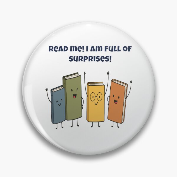 Item preview, Read Me! I Am Full Of Surprises! Fun Cartoon Book Characters designed and sold by Latitude 1°N.