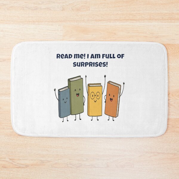 Item preview, Read Me! I Am Full Of Surprises! Fun Cartoon Book Characters designed and sold by Latitude 1°N.
