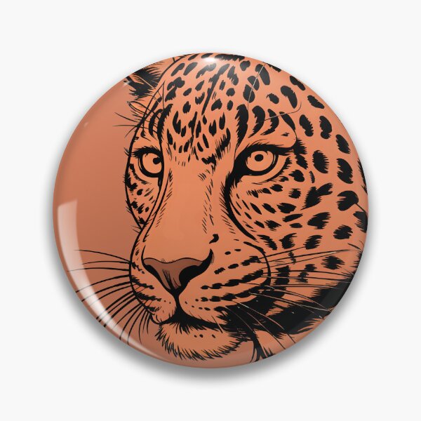 Item preview, Leopard Portrait Vector Artwork designed and sold by Enea Kelo.