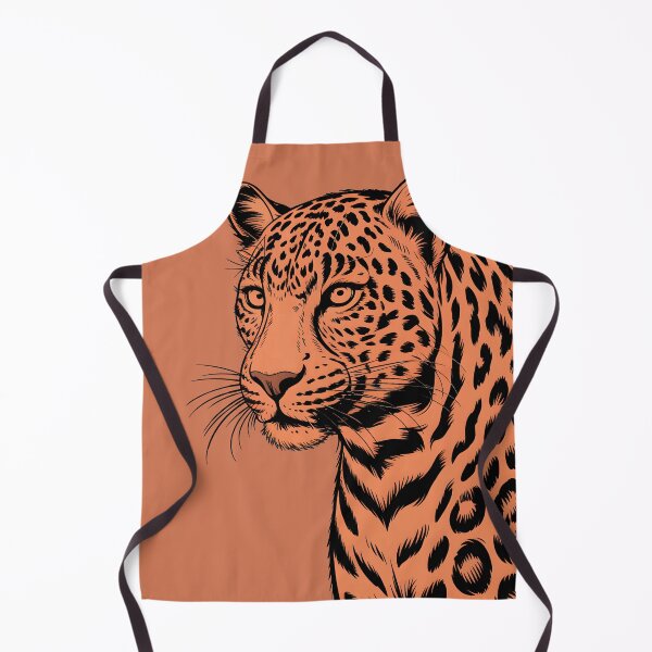 Item preview, Leopard Portrait Vector Artwork designed and sold by Enea Kelo.