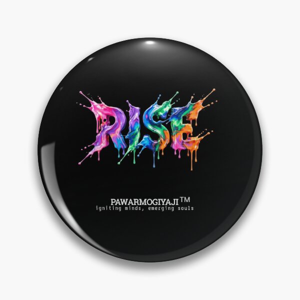 Item preview, Rise Motivational Abstract Liquid Typography Streetwear Art designed and sold by Pawar1999.