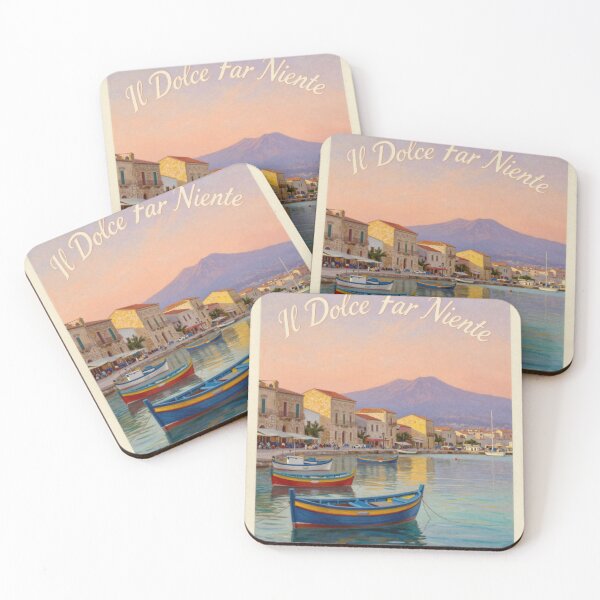 Item preview, il Dolce far niente designed and sold by LaughandLaugh.