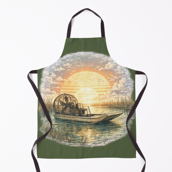 Item preview, Florida Everglades Airboat Sunset designed and sold by piketo.