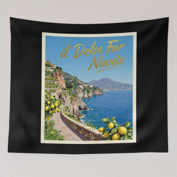 Item preview, il Dolce far niente designed and sold by LaughandLaugh.