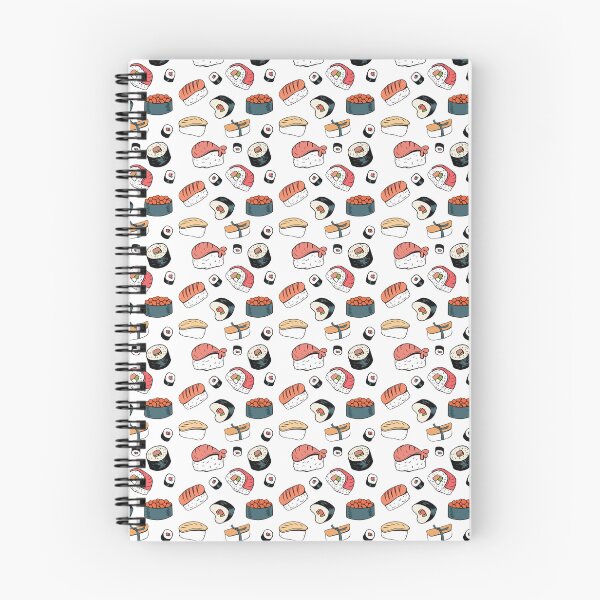 Item preview, Classic Sushi Selection Seamless Pattern designed and sold by BrownHorse90s.