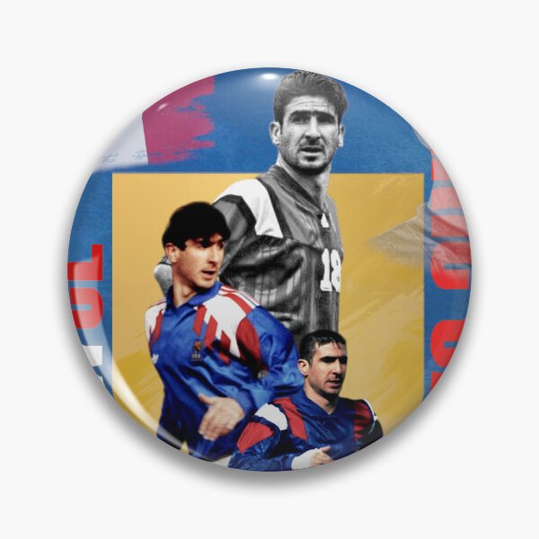 Item preview, Eric Cantona France Vintage Football Poster Design designed and sold by Af-RT10.