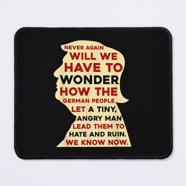 Item preview, Anti Trump Political Silhouette Never Again We Know Now Protest Graphic T-Shirt designed and sold by LakenDraphil.
