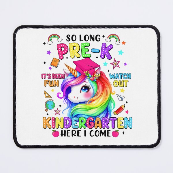 Item preview, So Long Pre-K Kindergarten Here I Come Unicorn Rainbow Back To School designed and sold by MARIASDESIGNSS.