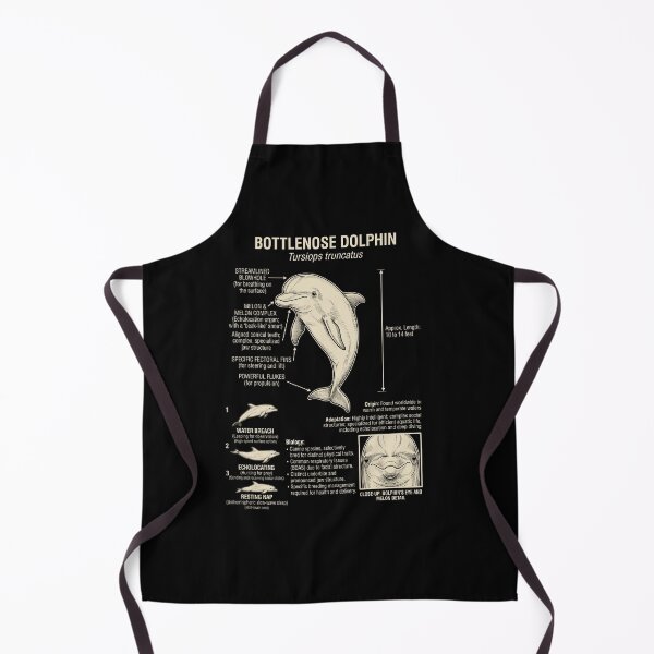 Item preview, Dolphin Scientific Anatomy Biology Animal Lover designed and sold by Kimberley King Art  King Art.