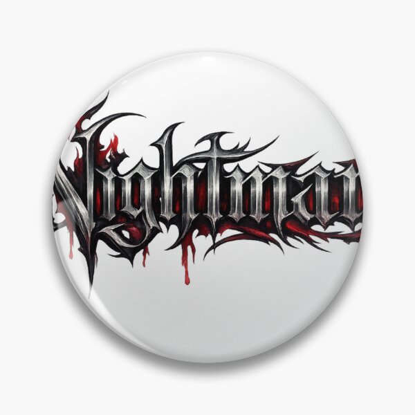 Item preview, Nightmare | Dark Gothic Horror Typography Design ? designed and sold by Sticleg.