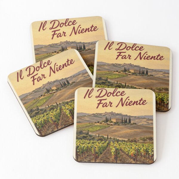 Item preview, il Dolce far niente designed and sold by LaughandLaugh.