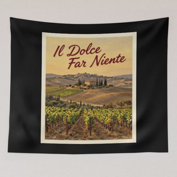 Item preview, il Dolce far niente designed and sold by LaughandLaugh.