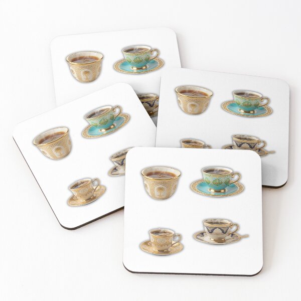 Item preview, Traditional Saudi Arabian Coffee in Luxury Elegant Gold Cup designed and sold by BrewChef.