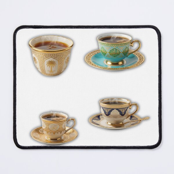 Item preview, Traditional Saudi Arabian Coffee in Luxury Elegant Gold Cup designed and sold by BrewChef.
