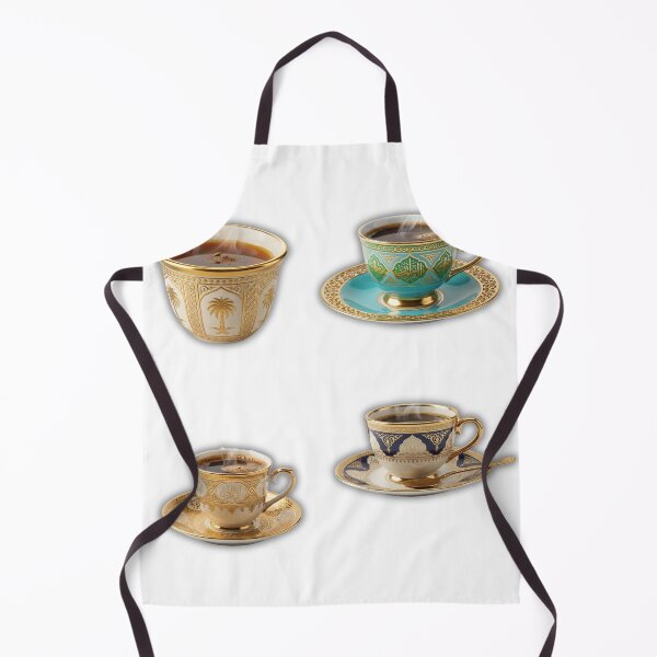 Item preview, Traditional Saudi Arabian Coffee in Luxury Elegant Gold Cup designed and sold by BrewChef.