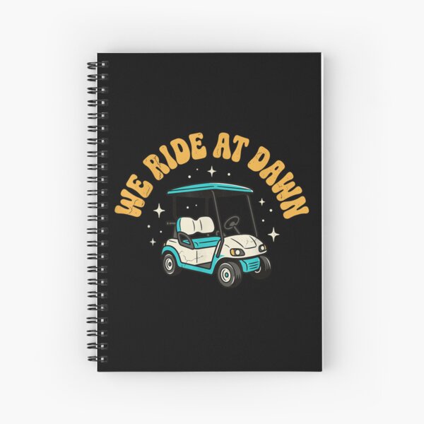 Item preview, We Ride At Dawn Retro Golf Cart Funny Country Club Meme Graphic designed and sold by LakenDraphil.