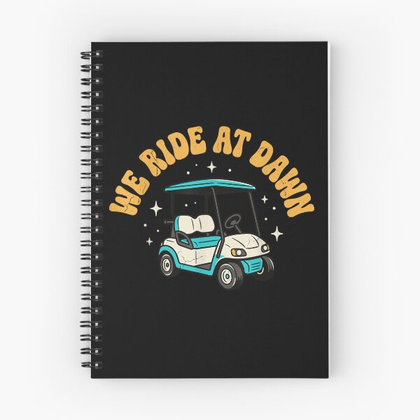 Item preview, We Ride At Dawn Retro Golf Cart Funny Country Club Meme Graphic designed and sold by LakenDraphil.