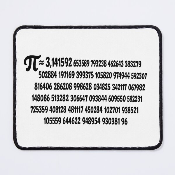 Item preview, Pi Digits Mathematical Symbol - Funny Math Geek Pi Day Art designed and sold by myforestfog.