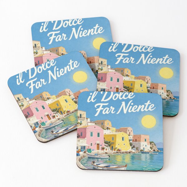 Item preview, il Dolce far niente designed and sold by LaughandLaugh.