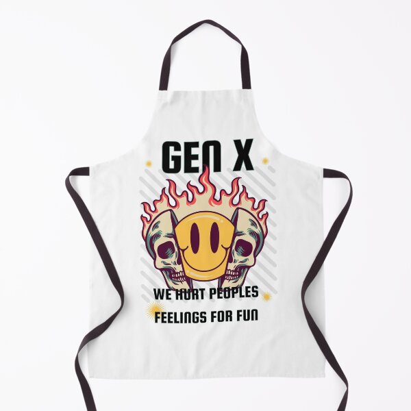 Item preview, Gen X We Hurt Peoples Feelings For Fun T-shirt, Smiley Emoji, Skull Tee designed and sold by Teechuckle.