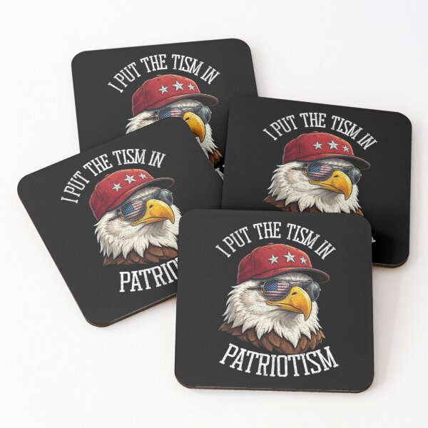 Item preview, I Put The Tism in Patriotism Athletic Eagle designed and sold by TheEndDesign.