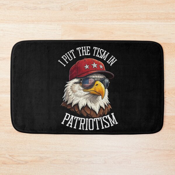 Item preview, I Put The Tism in Patriotism Athletic Eagle designed and sold by TheEndDesign.