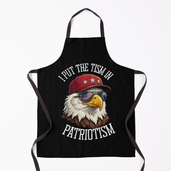 Item preview, I Put The Tism in Patriotism Athletic Eagle designed and sold by TheEndDesign.