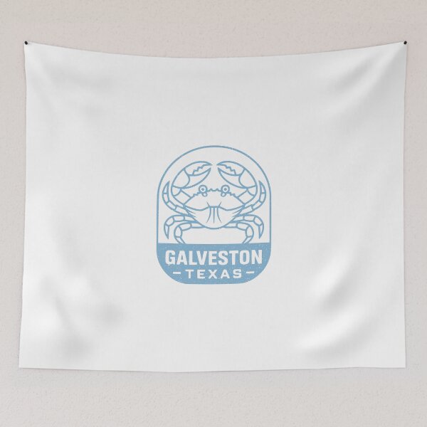 Item preview, Galveston Texas Crab Coastal Marine Life designed and sold by AntiqueImages.