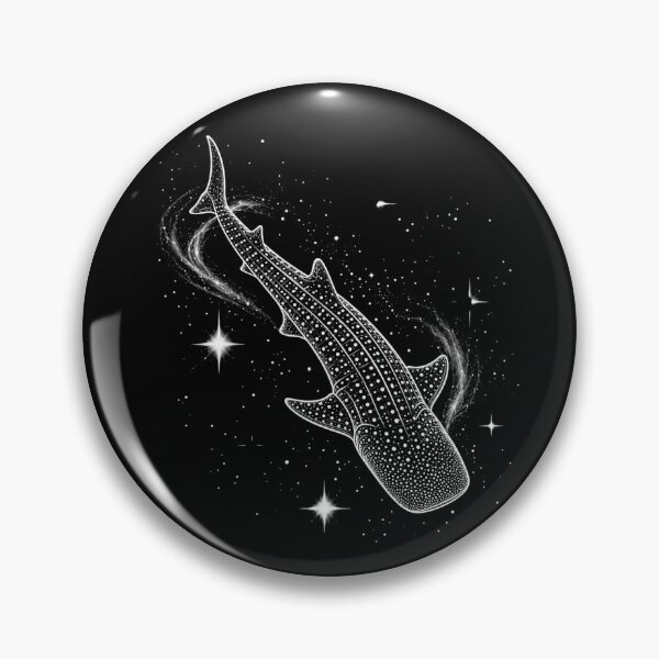Item preview, Minimalist Whale Shark Celestial Star  designed and sold by bosamji.