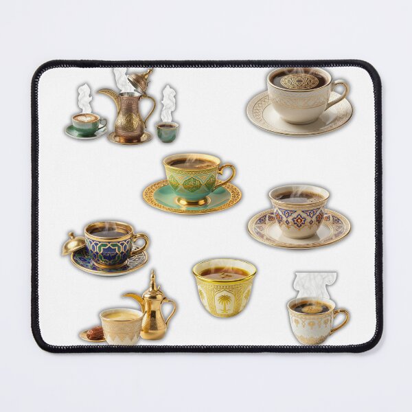 Item preview, Traditional Saudi Arabian Coffee in Luxury Elegant Gold Cup designed and sold by BrewChef.