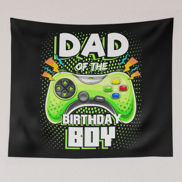 Item preview, Dad Of The Birthday Boy Gaming Father Birthday Celebration designed and sold by AmaXONIC.