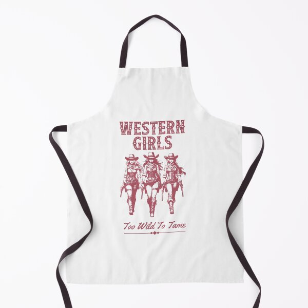 Item preview, Western Girls Too Wild To Tame Vintage Cowgirl Design designed and sold by PrintandJoy.