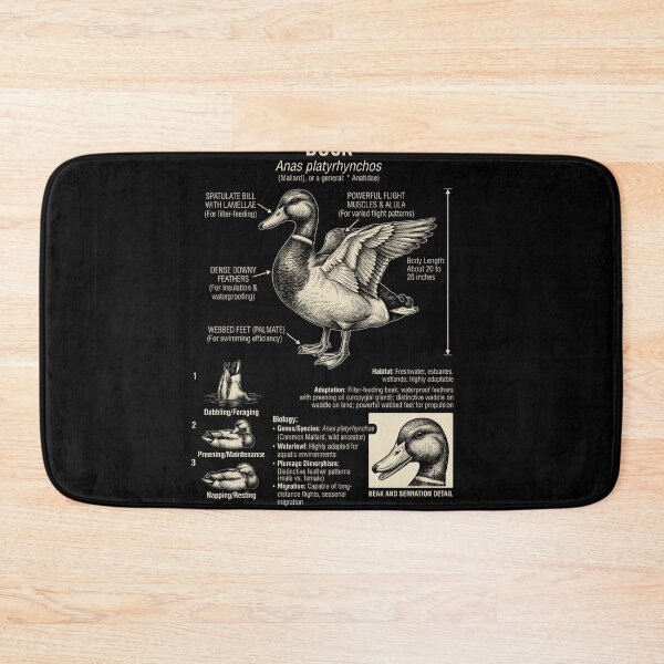 Item preview, Duck Scientific Anatomy Biology Animal Lover designed and sold by Kimberley King Art  King Art.