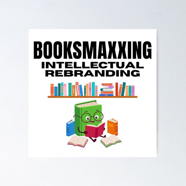 Item preview, Online Booksmaxxing - Intellectual Rebranding. designed and sold by MPC-Mince-Pies.