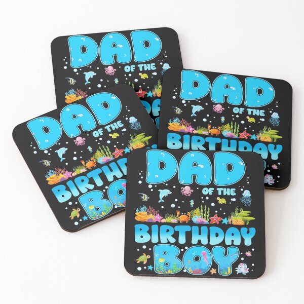 Item preview, Dad Of The Birthday Boy Ocean Sea Creatures Birthday Father designed and sold by AmaXONIC.