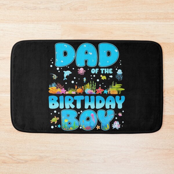 Item preview, Dad Of The Birthday Boy Ocean Sea Creatures Birthday Father designed and sold by AmaXONIC.