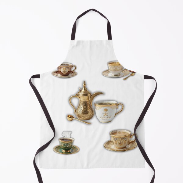Item preview, Traditional Saudi Arabian Coffee in Luxury Elegant Gold Cup designed and sold by BrewChef.