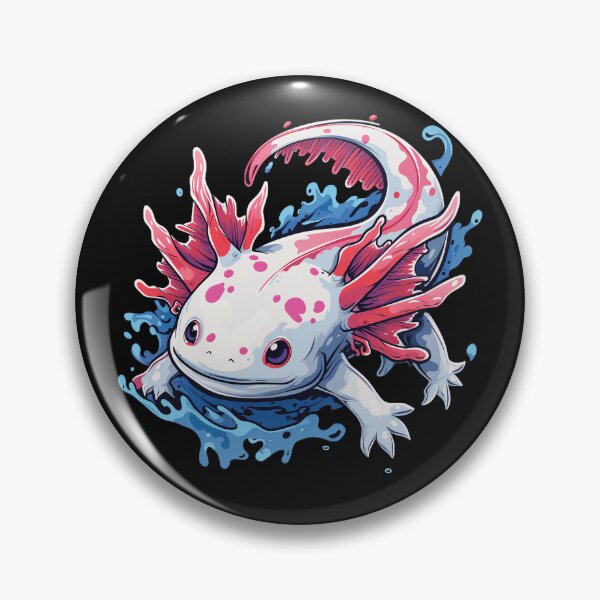 Item preview, Happy Axolotl Aquatic Pet Lover designed and sold by AmaXONIC.